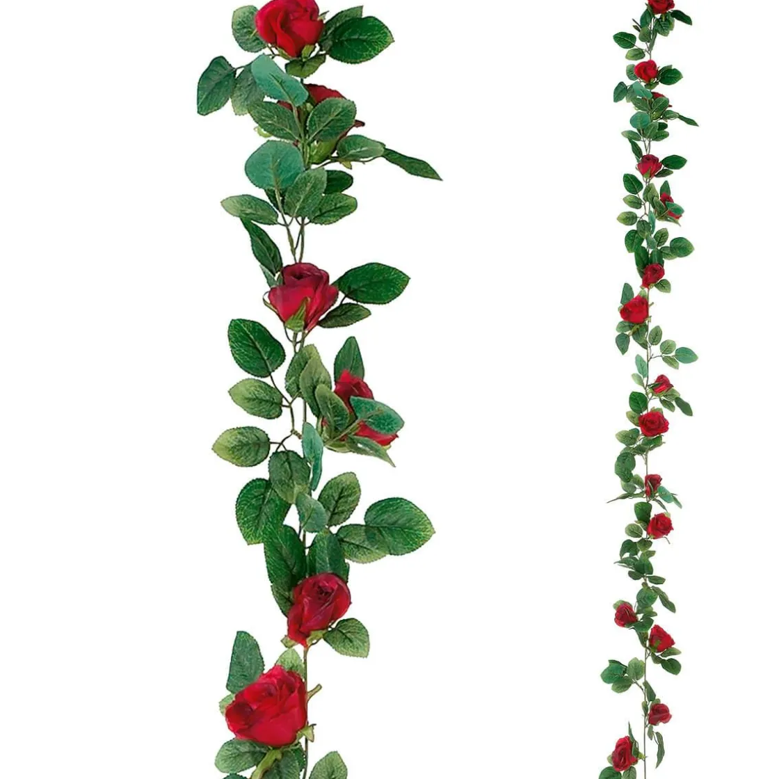 DecoWoerner Decoración Temática|Guirnaldas Y Vides>Guirnalda De Rosas Artificial 180 Cm, Color