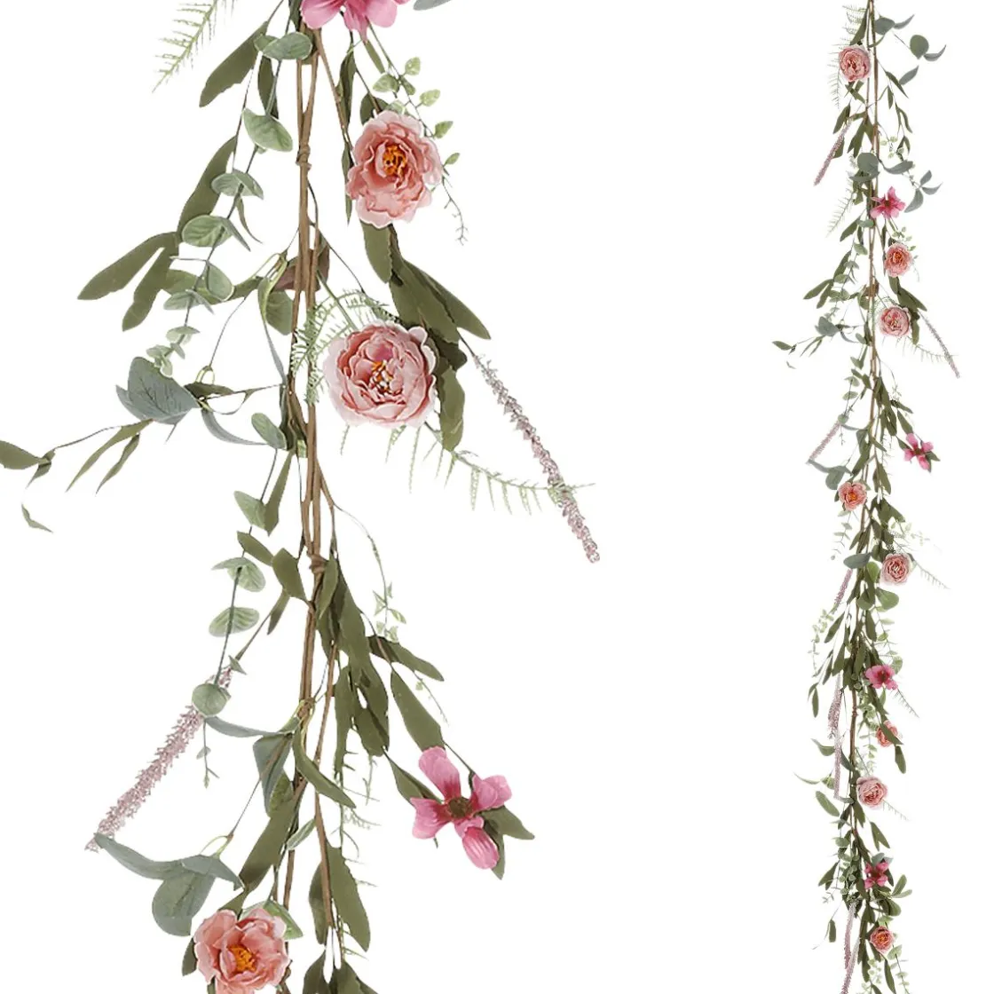 DecoWoerner Decoración Temática|Decoración De Primavera>Guirnalda De s De Eucalipto Artificial 183 Cm