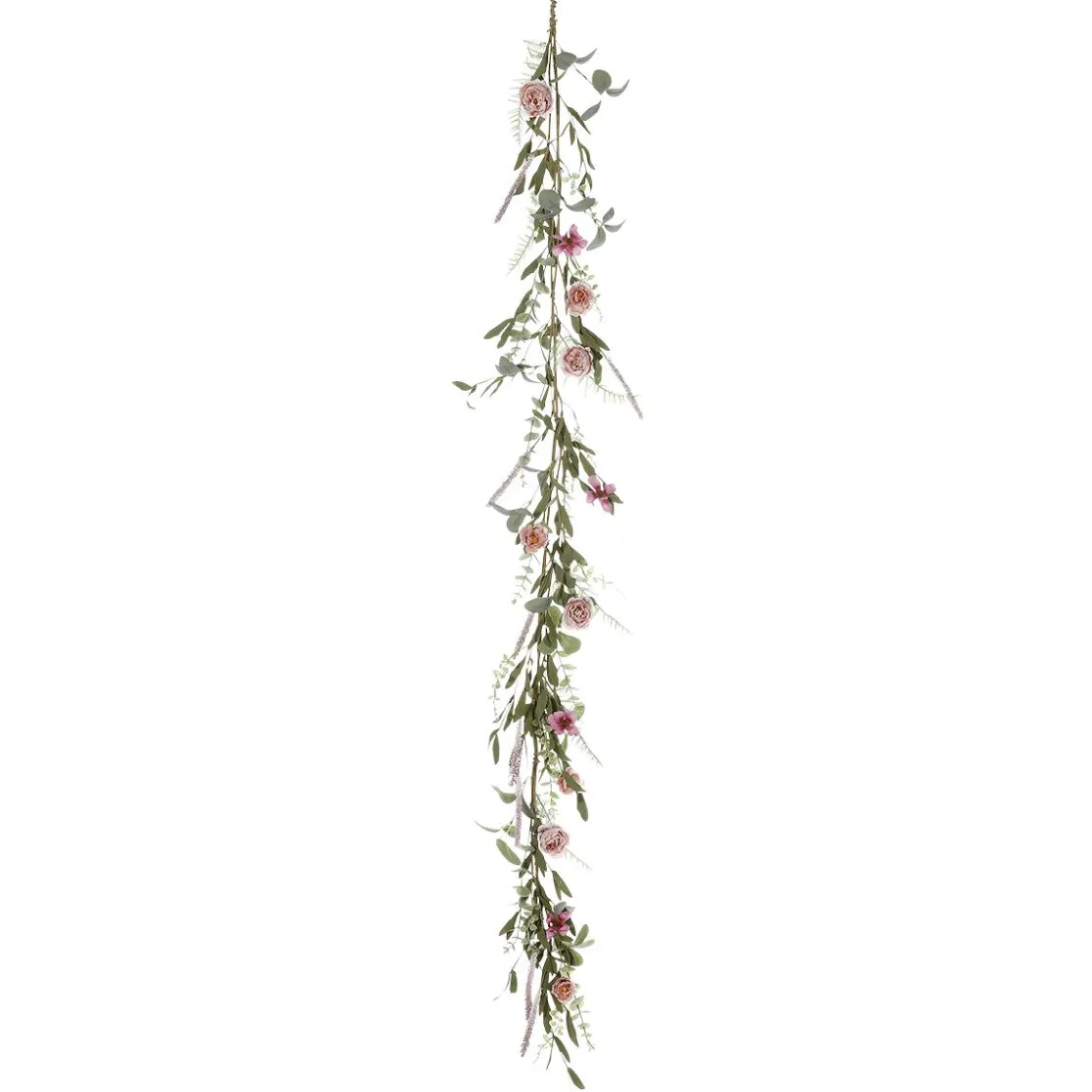 DecoWoerner Decoración Temática|Decoración De Primavera>Guirnalda De s De Eucalipto Artificial 183 Cm