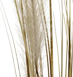DecoWoerner Hierba Decorativa>Haz De Hierba Seca De 150 Cm De Altura, En Maceta Blanca Ø 20 Cm