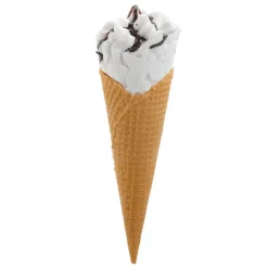 DecoWoerner Chocolate Y Helados>Helado Blando En Barquillo Con Salsa De Chocolate - Maniquí De Comida 22 CmHelado Blando En Barquillo Con Salsa De ChocolateHelado Blando En Barquillo Con Salsa De Chocolate