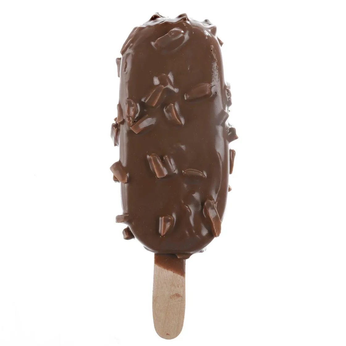 DecoWoerner Chocolate Y Helados>Helado De Chocolate En Barra Con Almendras -muñeco De Comida 21 Cm
