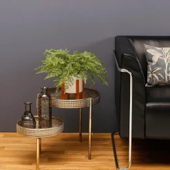 DecoWoerner Plantas Verdes|Plantas De Interior>Helecho Artificial En Maceta 40 Cm