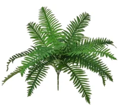 DecoWoerner Decoración De Primavera|Plantas Verdes>Helecho Artificial Poco Inflamable, 70 Cm
