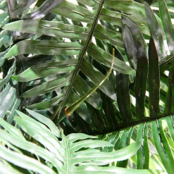 DecoWoerner Decoración De Primavera|Plantas Verdes>Helecho Artificial Poco Inflamable, 70 Cm