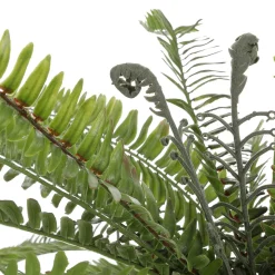 DecoWoerner Plantas Verdes|Plantas De Interior>Helecho XXL - Planta Artificial Con Palo De Inserción 100 Cm Ø