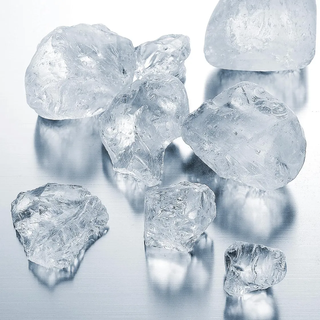 DecoWoerner Decoración Dispersa|Decoración De Invierno>Hielo Picado Decorativo De Vidrio, 1 Kg