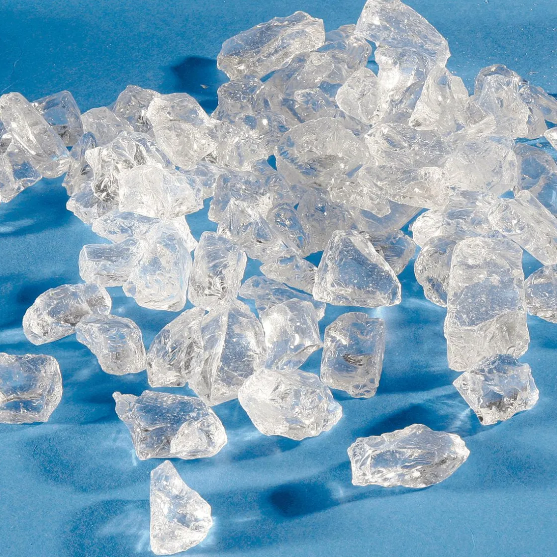 DecoWoerner Decoración Dispersa|Decoración De Invierno>Hielo Picado Decorativo De Vidrio 20 - 40 Mm, 6 Kg