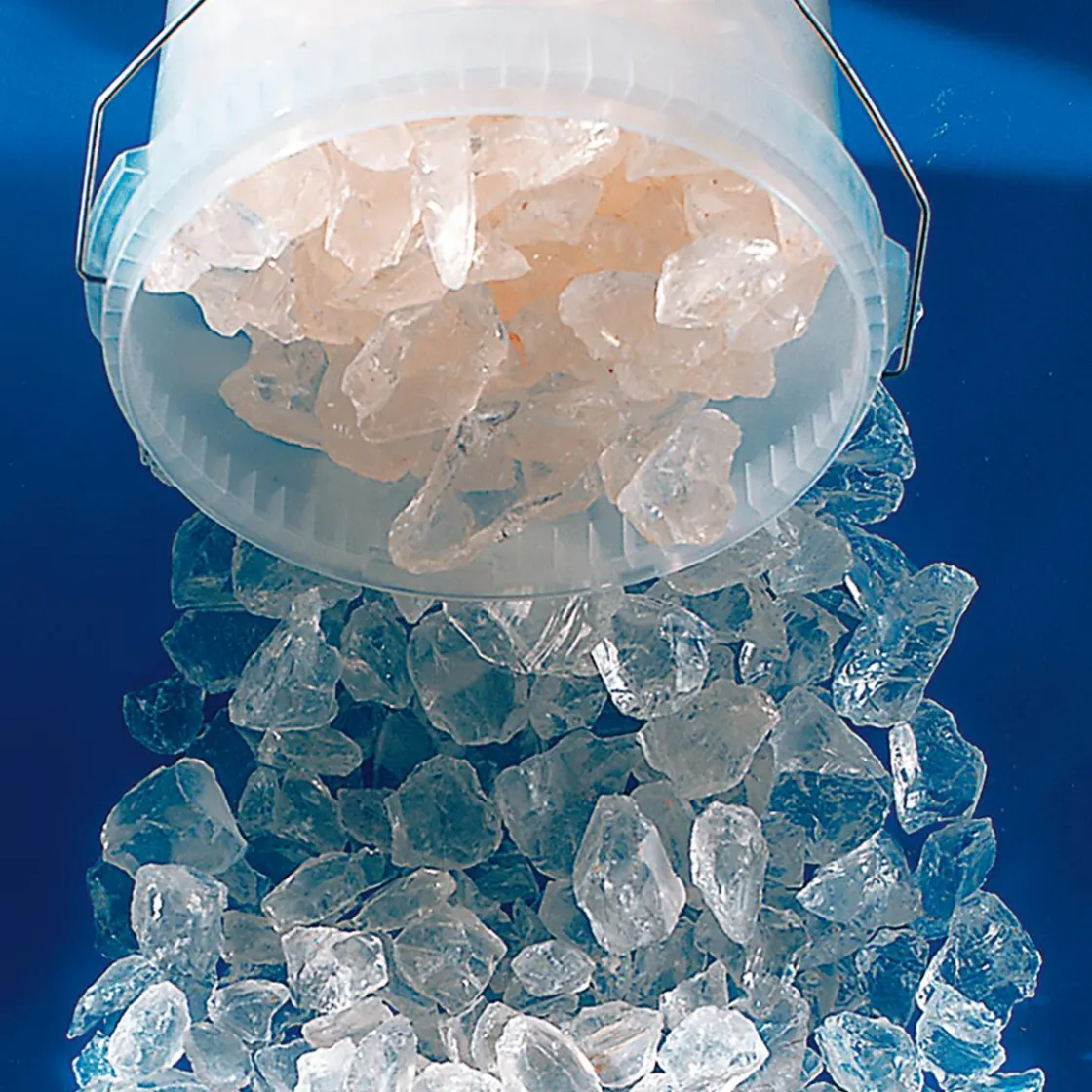 DecoWoerner Decoración Dispersa|Decoración De Invierno>Hielo Picado Decorativo De Vidrio 20 - 40 Mm, 6 Kg