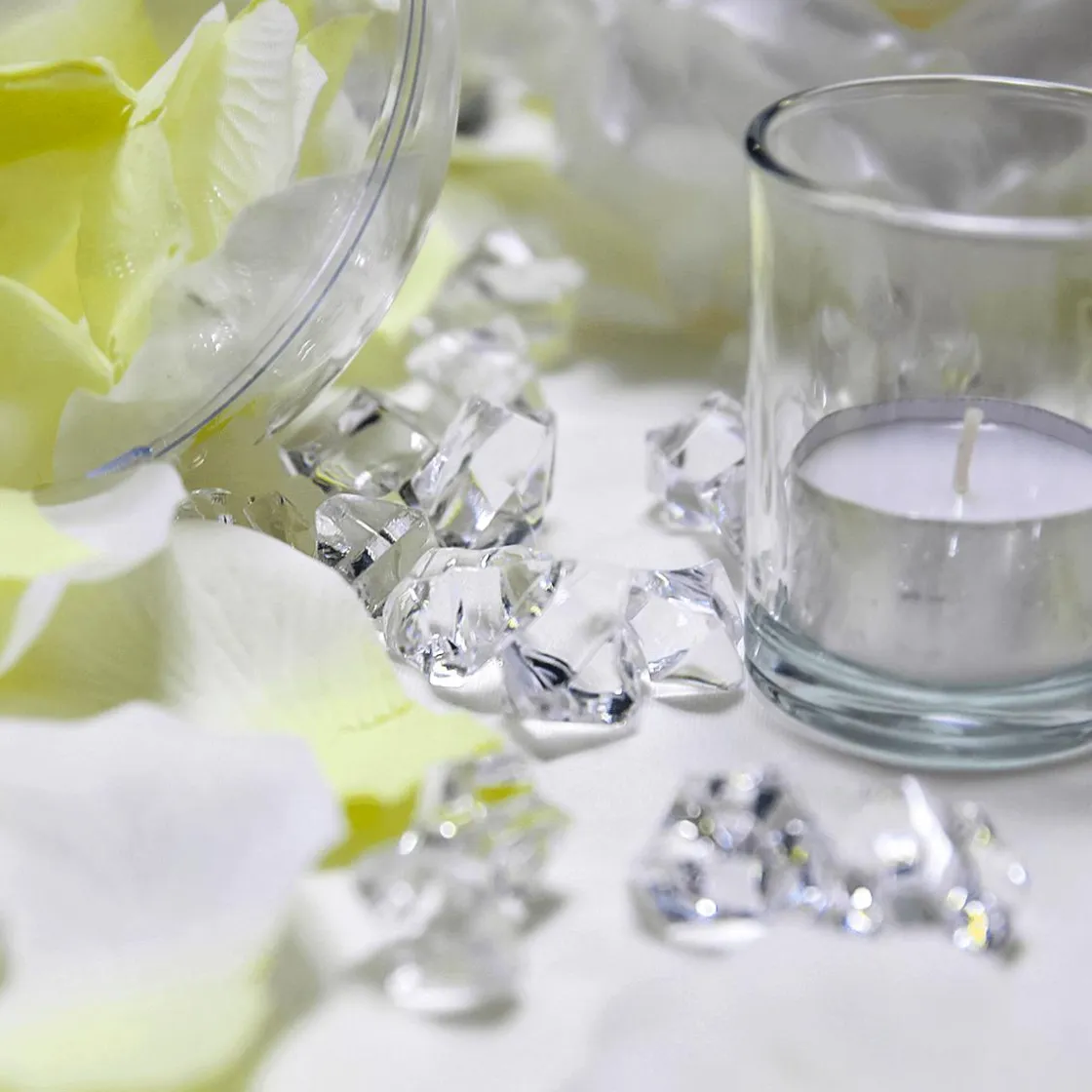 DecoWoerner Decoración Dispersa|Decoración De Invierno>Hielo Picado Decorativo De Acrílico, 500 G