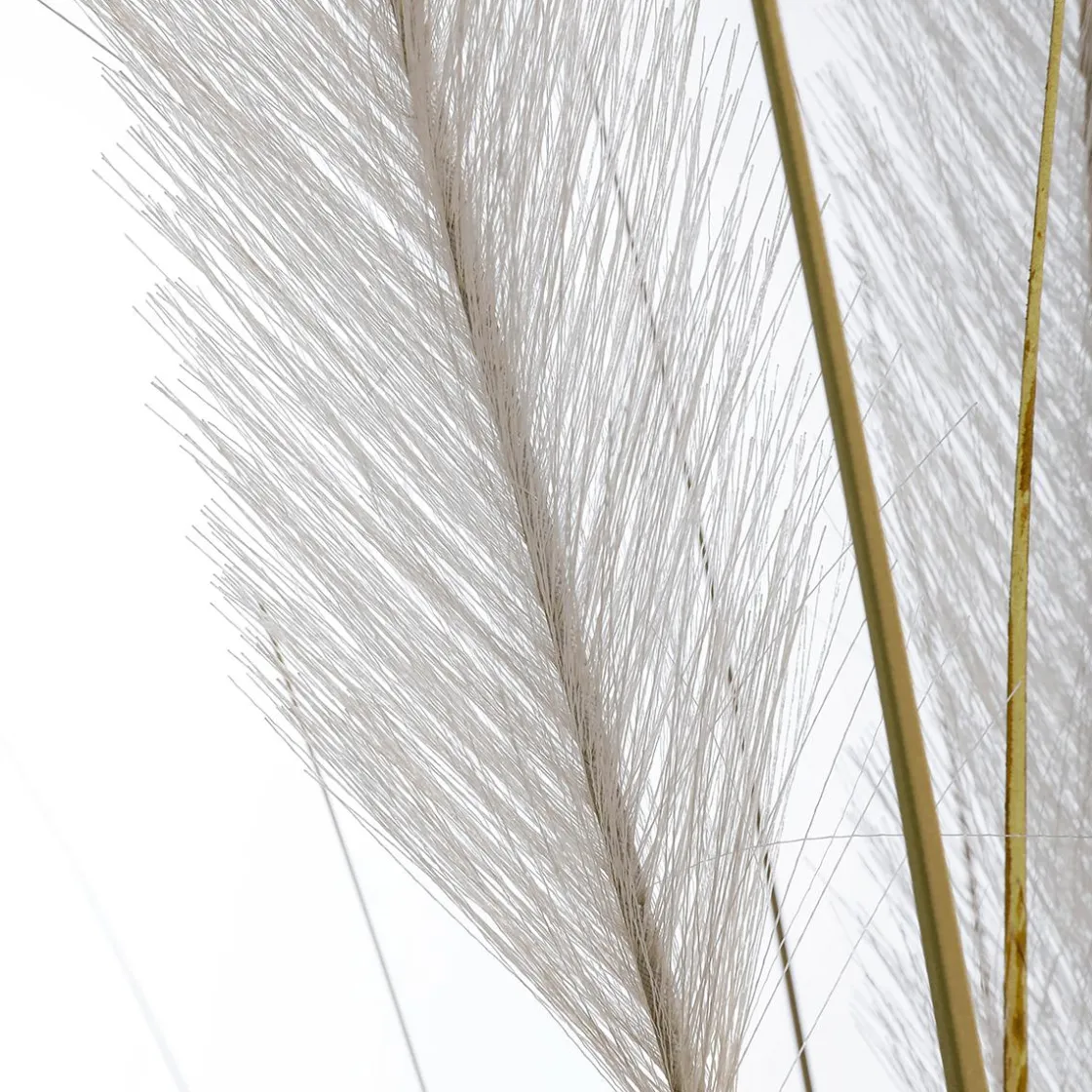 DecoWoerner Decoración De Verano|Hierba Decorativa>Hierba De Caña Artificial En La Maceta 110 Cm