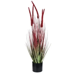 DecoWoerner Hierba Decorativa>Hierba De Caña Artificial En La Maceta Altura 67 Cm