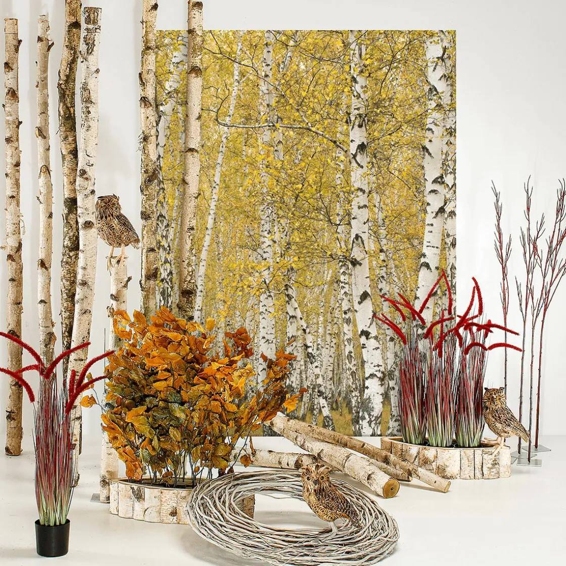 DecoWoerner Hierba Decorativa>Hierba De Caña Artificial En La Maceta Altura 67 Cm