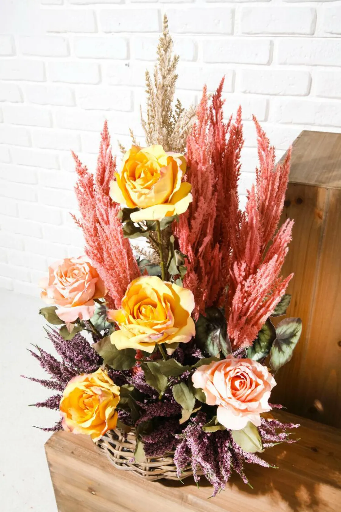 DecoWoerner Ramas Y Ramitas>Hierba De La Pampa De Caña Decorativa, 94 Cm