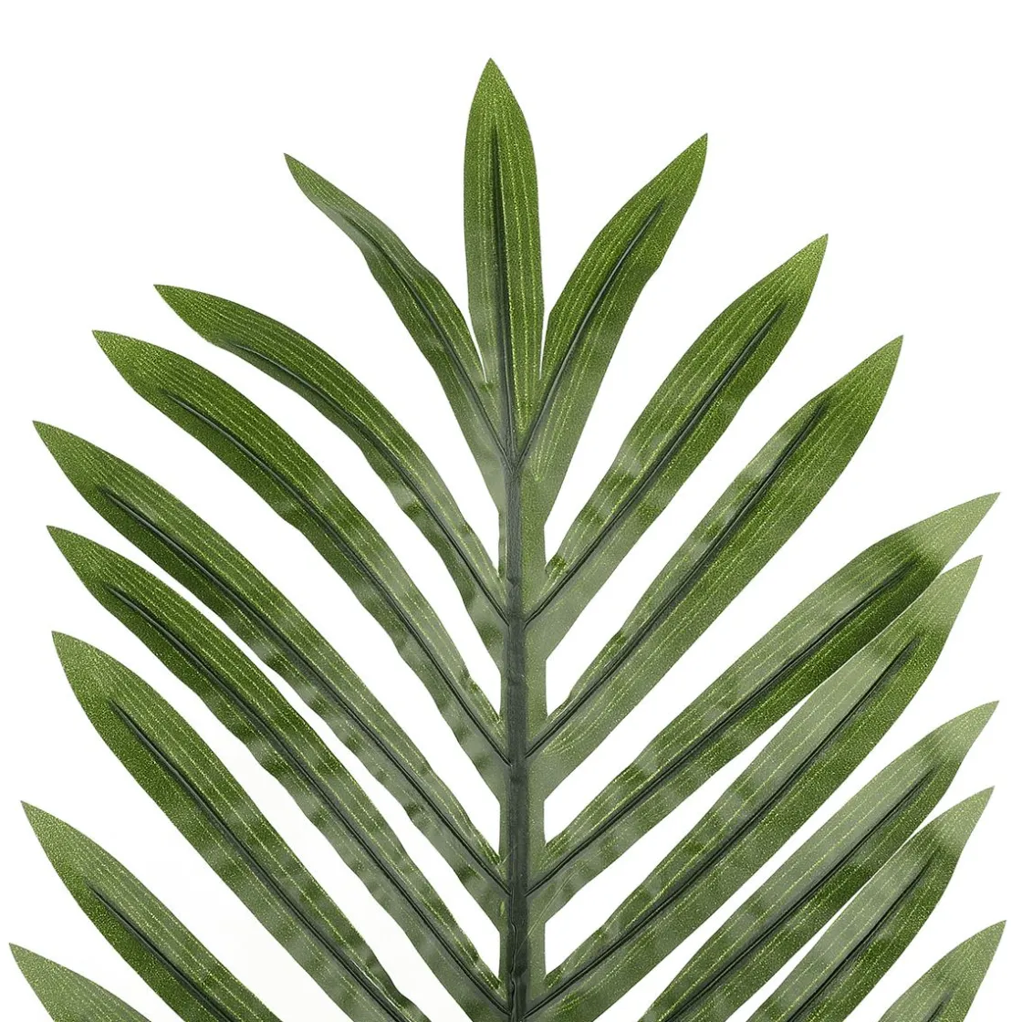 DecoWoerner Decoración De Verano|Árboles Artificiales>Hoja De Palma Areca Decorativa, Longitud 58 Cm, 3 Piezas