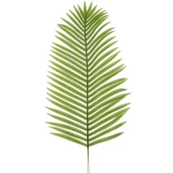 DecoWoerner Decoración De Verano|Hojas>Hoja De Palmera Areca Decorativa, Longitud 115 Cm