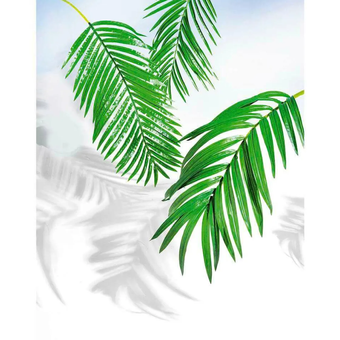 DecoWoerner Decoración De Verano|Hojas>Hoja De Palmera Areca Decorativa, Longitud 115 Cm
