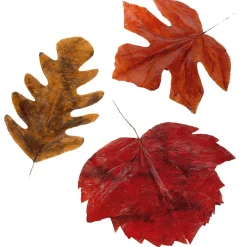 DecoWoerner Decoración De Otoño|Hojas>Hojas De Otoño Decorativas 80 Cm, 3 Pz.