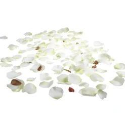 DecoWoerner Decoración Dispersa|Decoración De Primavera>Hojas De Rosas Blancas, 100 Piezas