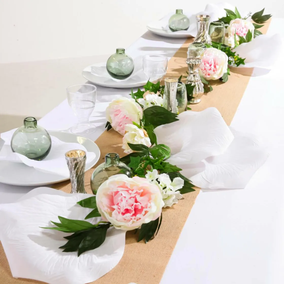 DecoWoerner Decoración Dispersa|Decoración Temática>Hojas De Rosas Decorativas XL, Ø 28 Cm, , 30 Piezas
