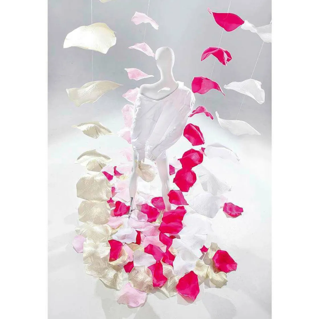DecoWoerner Decoración Dispersa|Decoración Temática>Hojas De s Decorativas XL, Ø 28 Cm, Fucsia, 30 Piezas