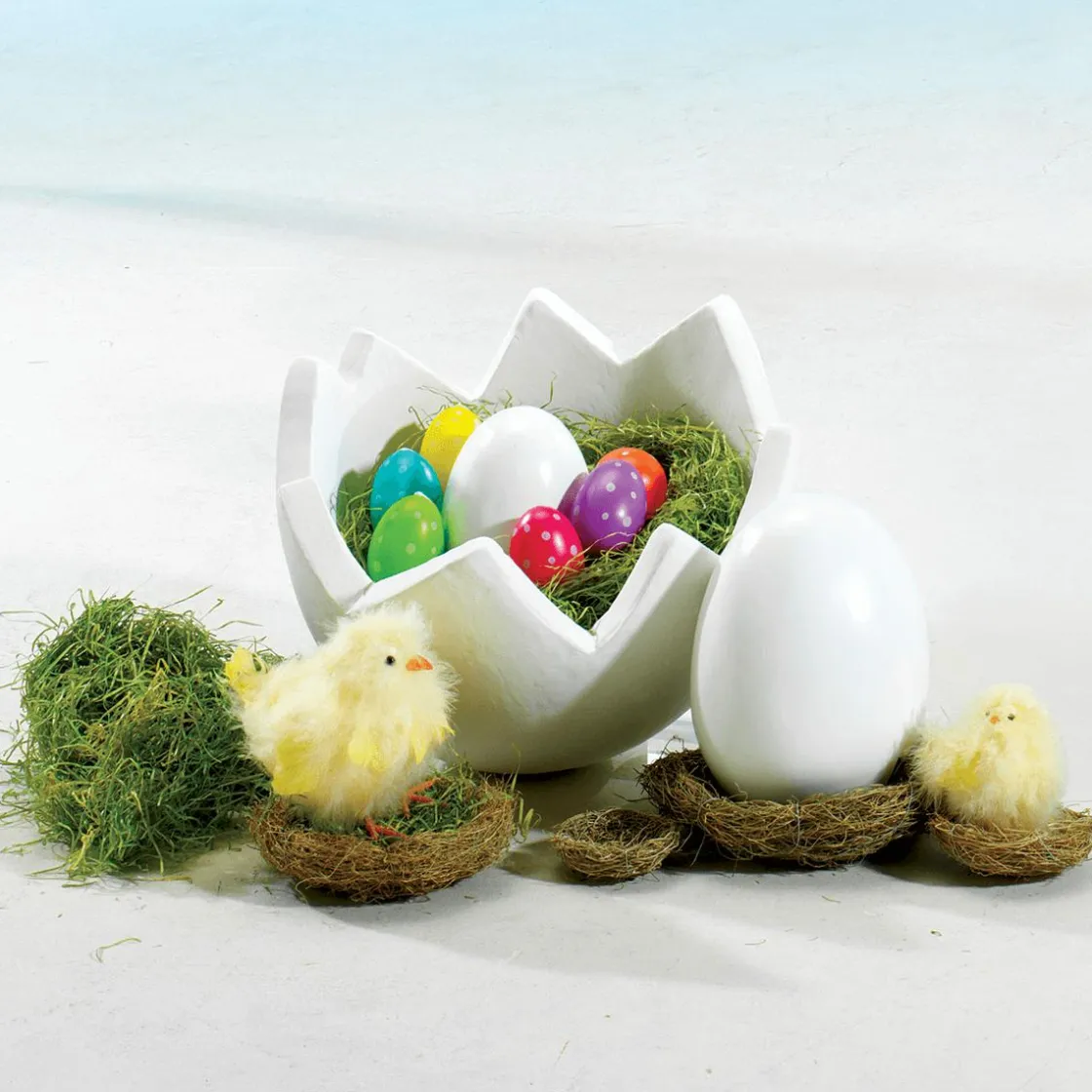 DecoWoerner Decoración De Pascua>Huevo De Pascua Decorativo Gigante, 26 Cm,