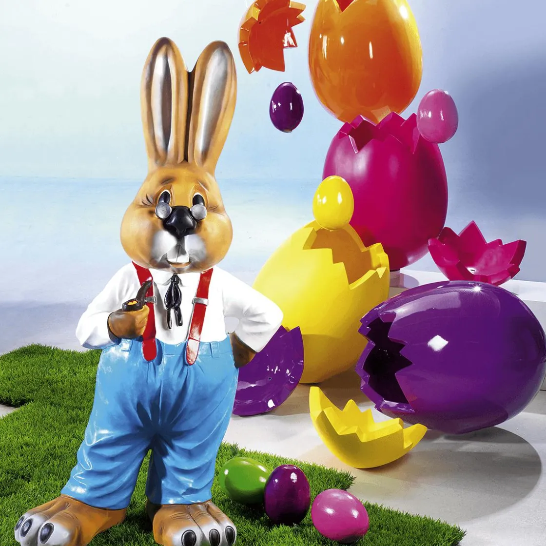 DecoWoerner Decoración De Pascua>Huevo De Pascua Decorativo , 18 Cm