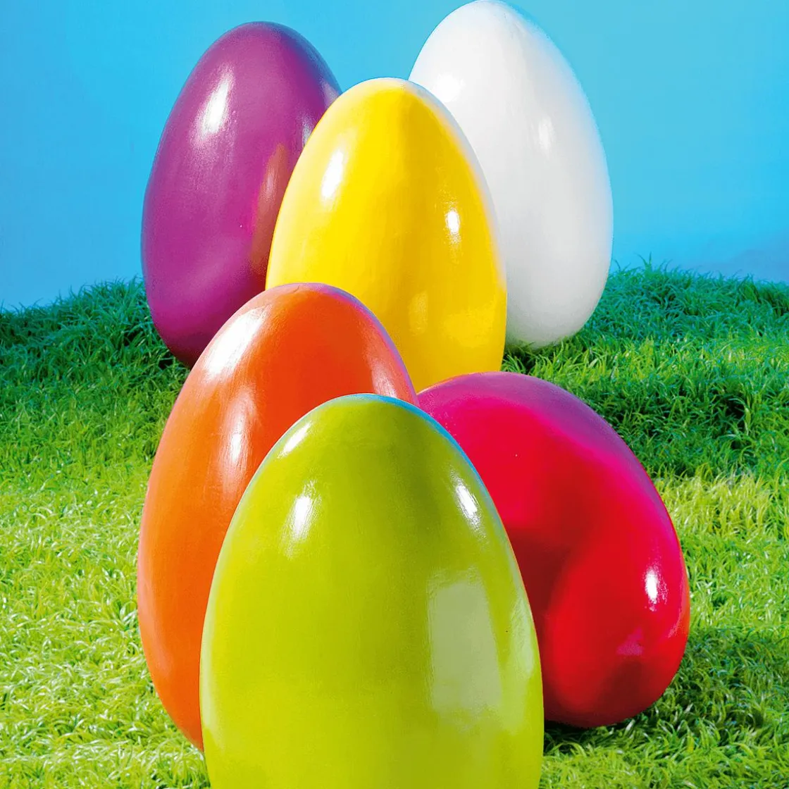DecoWoerner Decoración De Pascua>Huevo De Pascua Enorme , 50 Cm