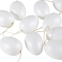 DecoWoerner Decoración De Pascua>Huevos De Pascua Decorativos Para Colgar 6 Cm, , 24 Piezas