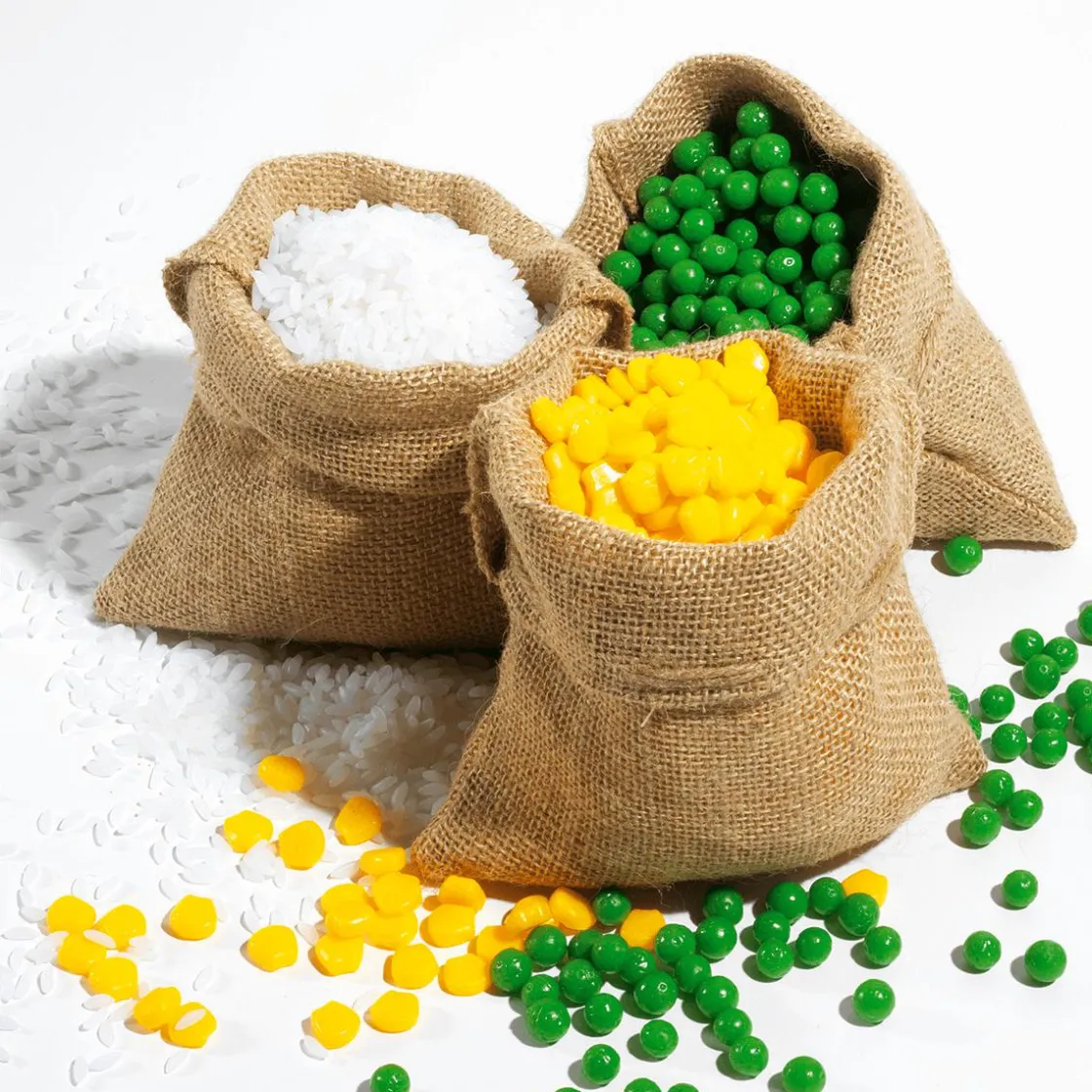 DecoWoerner Platos Y Comida Rápida>Imitación De Arroz, 500 Gramos
