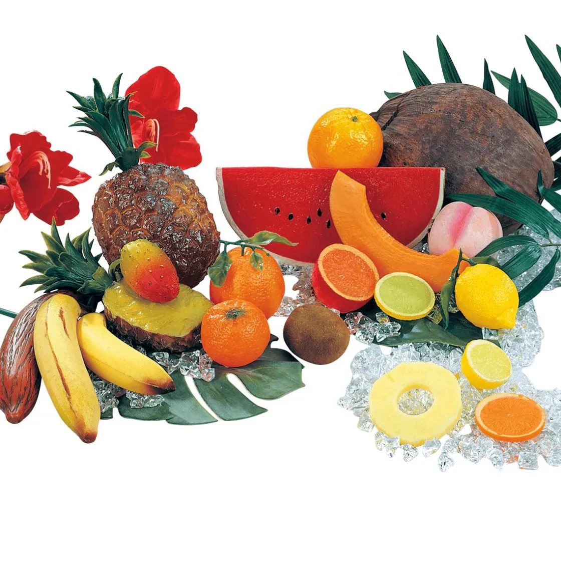 DecoWoerner Frutas>Imitación De Bananos, 3 Piezas
