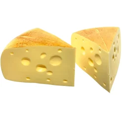 DecoWoerner Queso Y Huevos>Imitación De Bordes De Queso Emmental, 2 Piezas