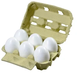 DecoWoerner Queso Y Huevos>Imitación De Caja Con 6 Huevos