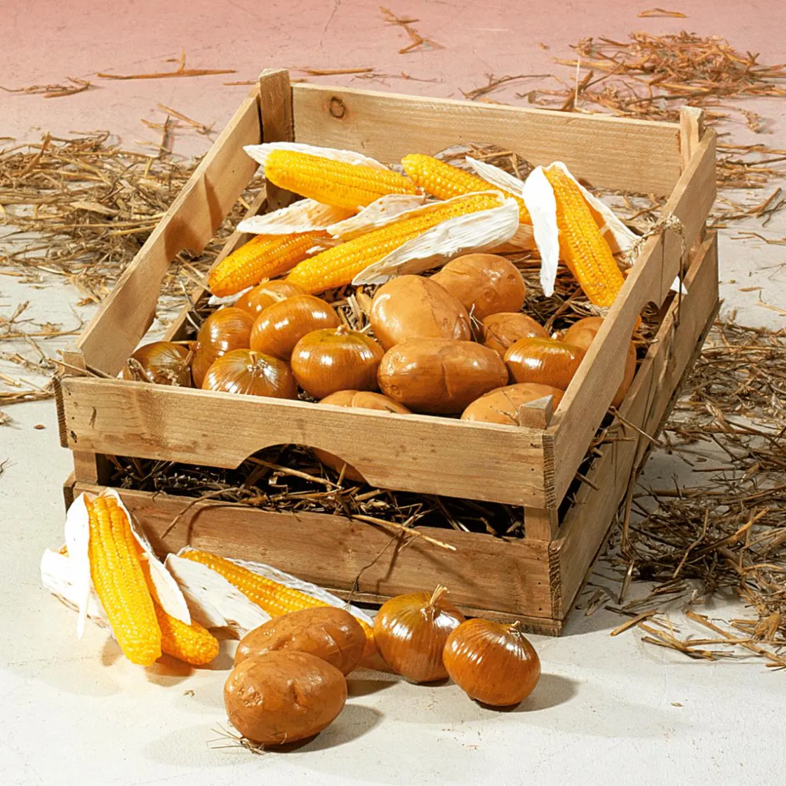 DecoWoerner Verduras Y Hierbas>Imitación De Cebolla , 3 Piezas