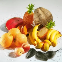 DecoWoerner Frutas>Imitación De Chumberas, 3 Piezas