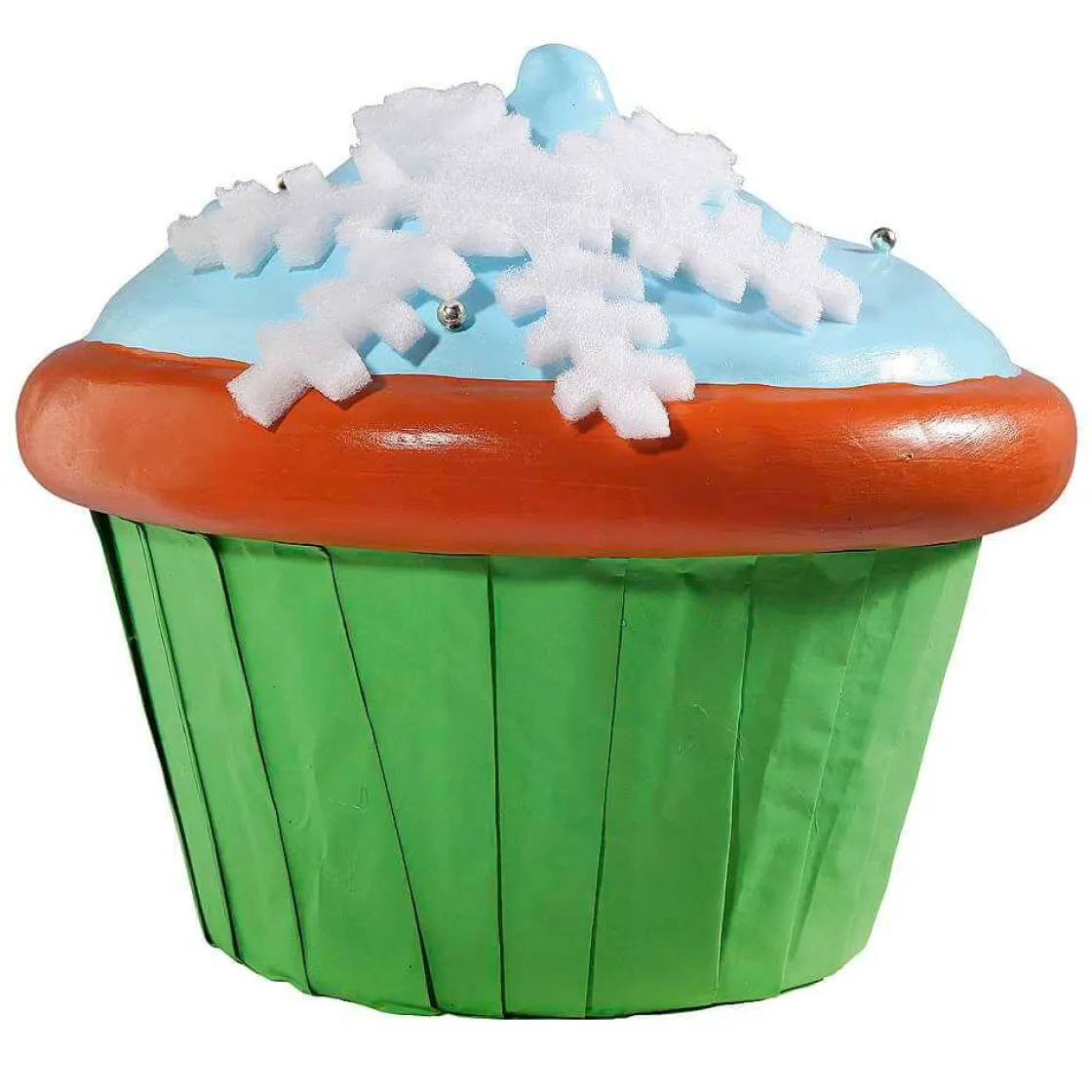 DecoWoerner Chupetes Xxl|Decoración Navideña Xxl>Imitación De Cupcake XXL Ø 50 Cm