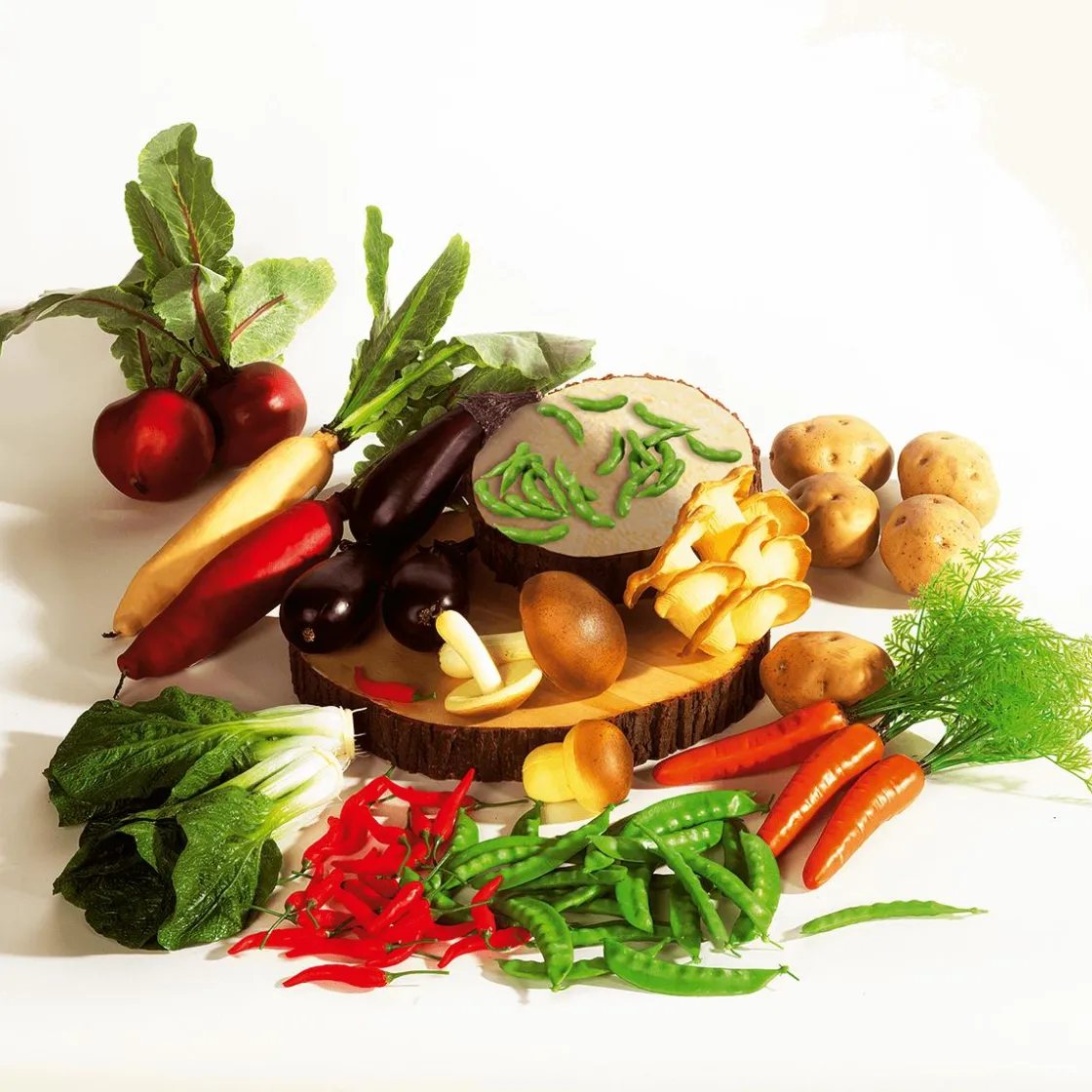 DecoWoerner Verduras Y Hierbas>Imitación De Ejotes, 24 Piezas