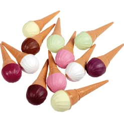 DecoWoerner Chocolate Y Helados>Imitación De Helado Con Gofre, 12 Piezas