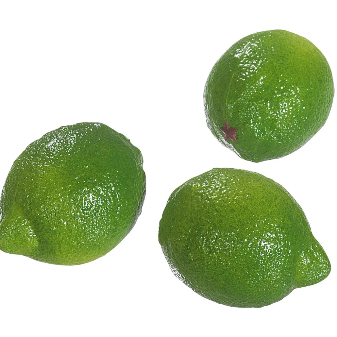 DecoWoerner Frutas>Imitación De Limetas, 3 Piezas