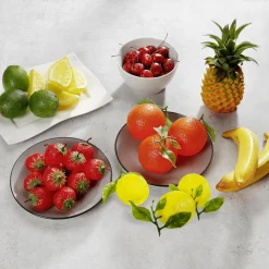 DecoWoerner Frutas>Imitación De Limones, 3 Piezas