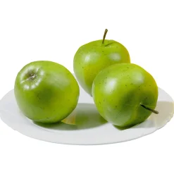 DecoWoerner Frutas>Imitación De Manzanas s, 3 Piezas
