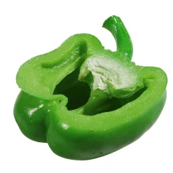 DecoWoerner Verduras Y Hierbas>Imitación De Medio Pimentón, 6,5 Cm