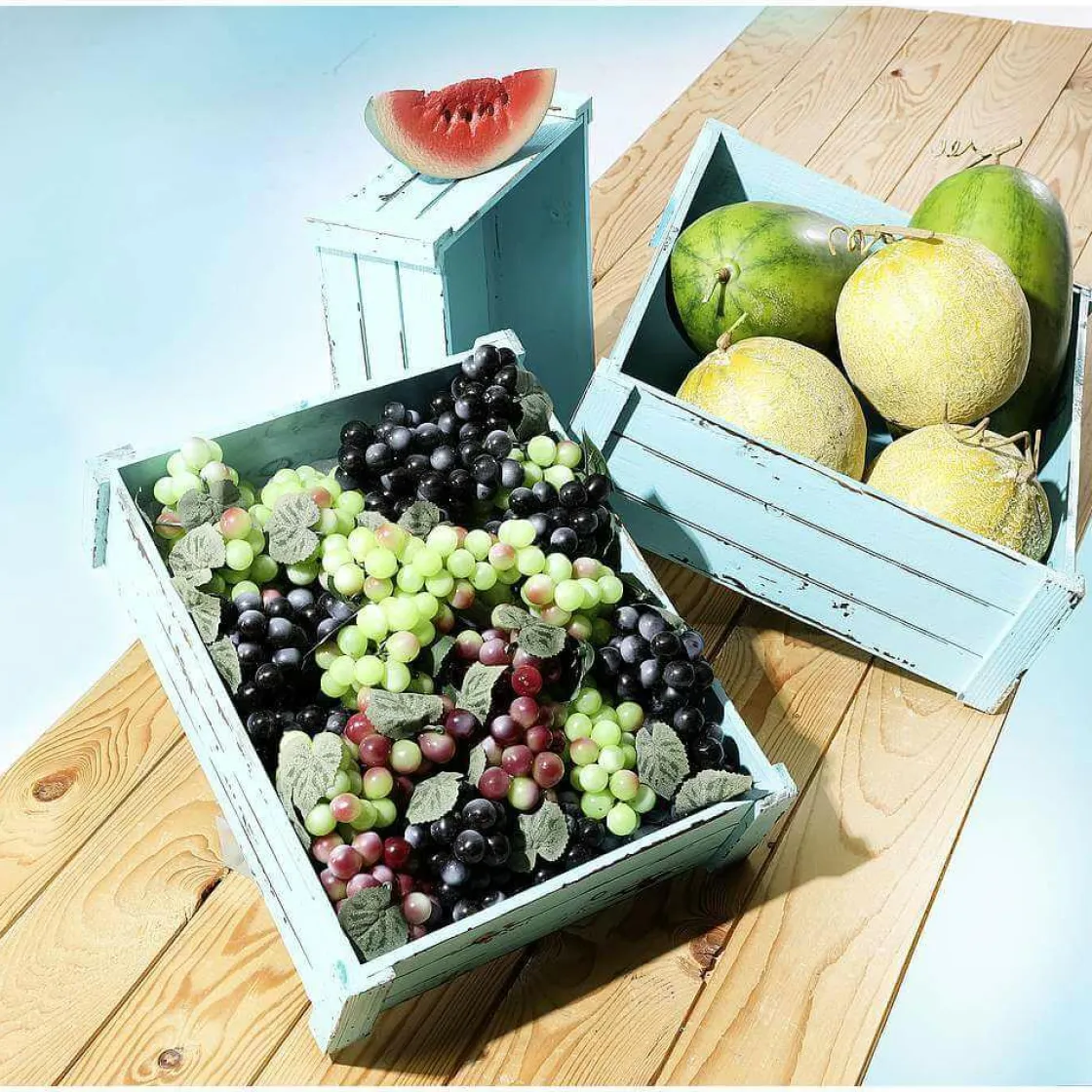 DecoWoerner Frutas>Imitación De Melón Galia 16 Cm Ø