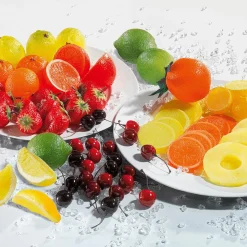 DecoWoerner Frutas>Imitación De Mitades De , 3 Piezas