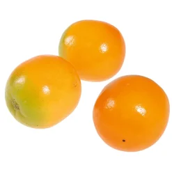 DecoWoerner Frutas>Imitación De 9 Cm, 3 Piezas