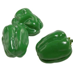 DecoWoerner Verduras Y Hierbas>Imitación De Pimiento , 3 Piezas