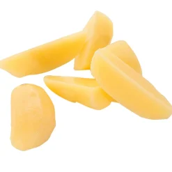 DecoWoerner Platos Y Comida Rápida|Verduras Y Hierbas>Imitación De Porciones De Patatas Peladas, 5 Piezas