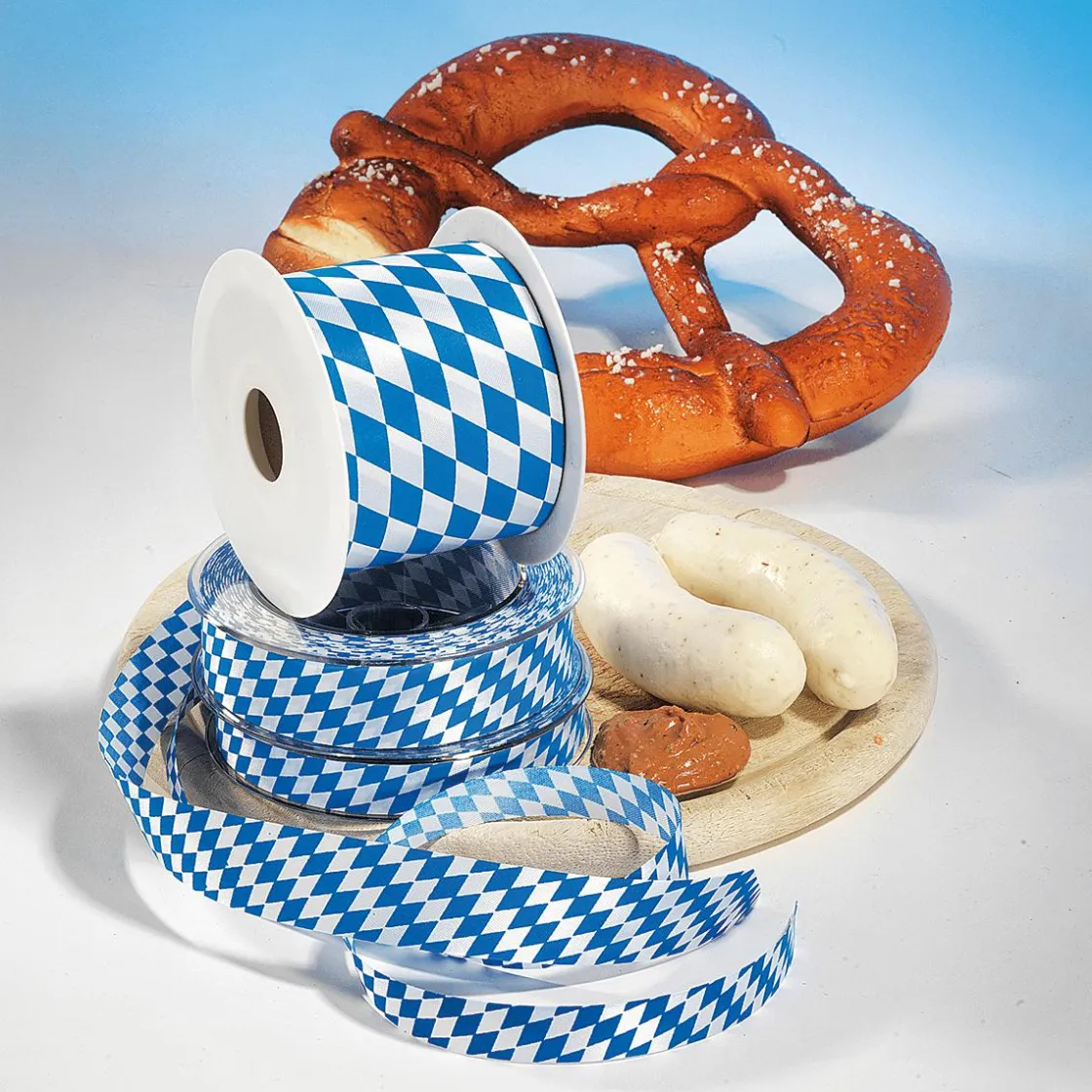DecoWoerner Decoración Temática|Pan Y Pastel>Imitación De Pretzel De Oktoberfest 27 Cm