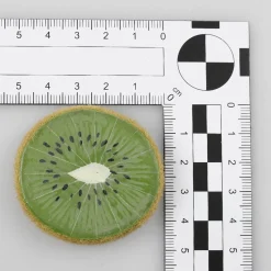 DecoWoerner Frutas>Imitación De Rodajas De Kiwi, 5 Piezas