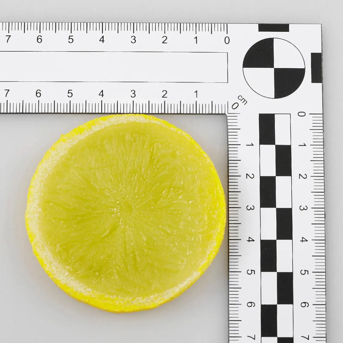 DecoWoerner Frutas>Imitación De Rodajas De Limón, 6 Piezas
